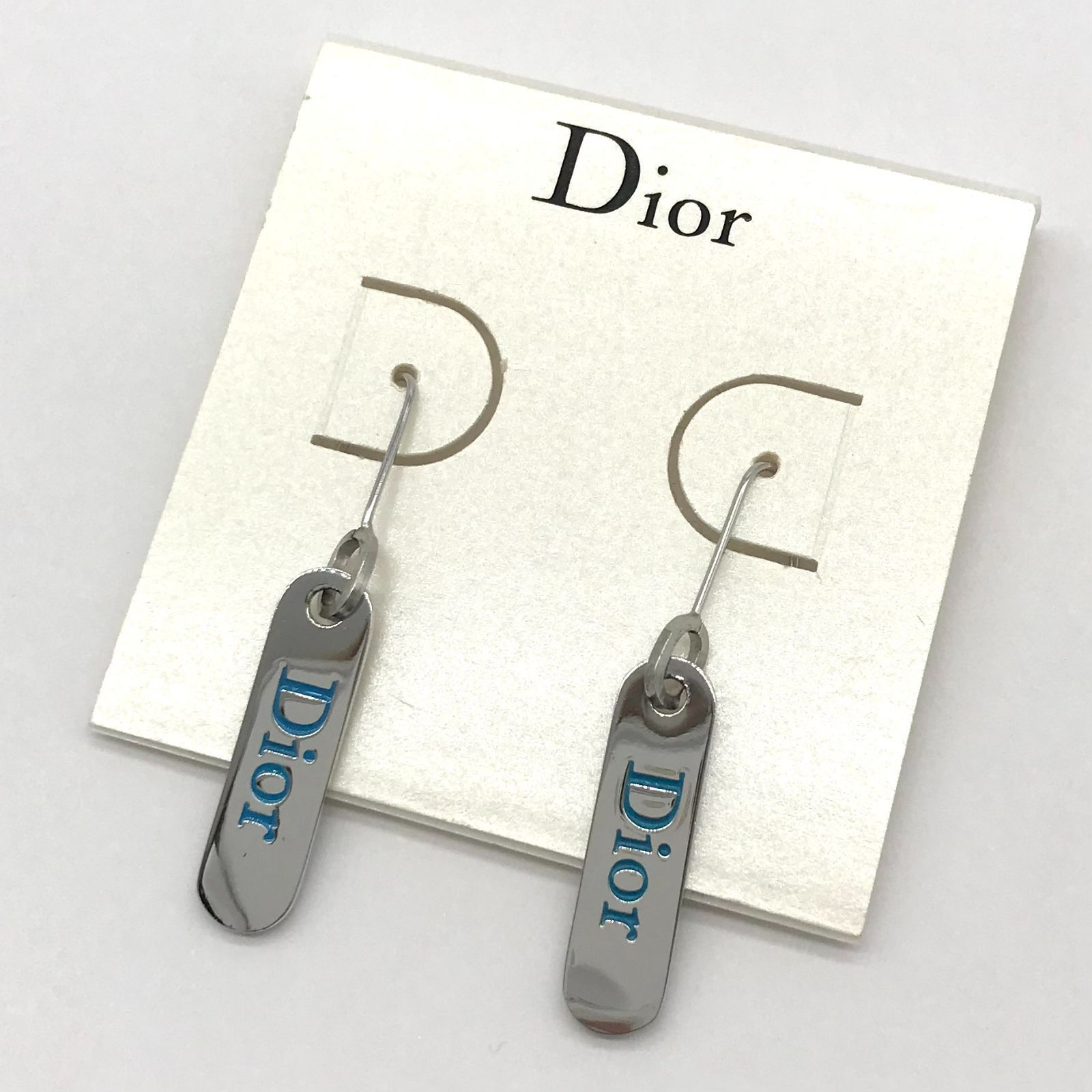 美品 ディオール ピアスヴィンテージ Dior シルバー - ピアス(両耳用)