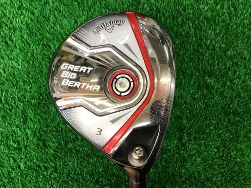 キャロウェイ GREAT BIG BERTHA 2015 3W フェアウェイウッド FW BIG BERTHA 2015 フェアウェイ フレックスR メンズ 男性用 右利き 右用 Cランク ゴルフクラブ