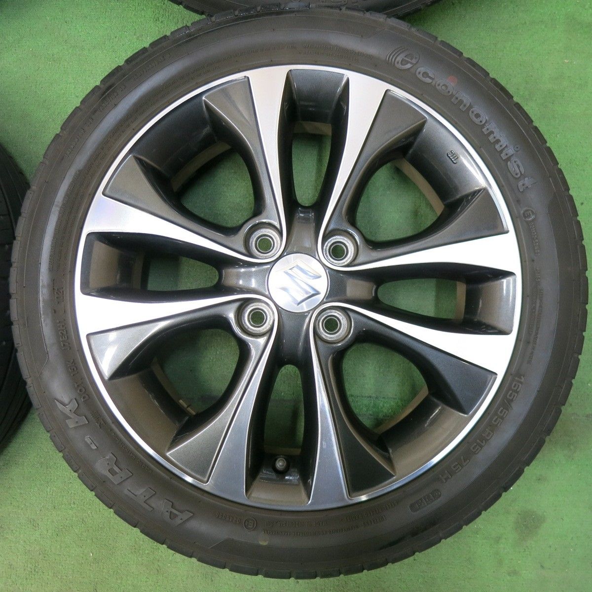 ワゴンR スティングレー純正 15インチ タイヤ ホイール