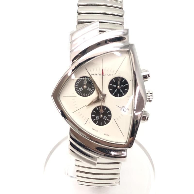 中古】HAMILTON ベンチュラ クロノグラフ 腕時計 H244320