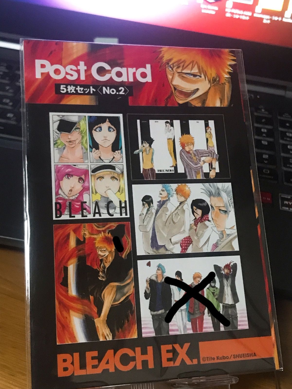 BLEACH mailsポストカード 黒崎一護3枚 国内外の人気集結！ - 少年漫画