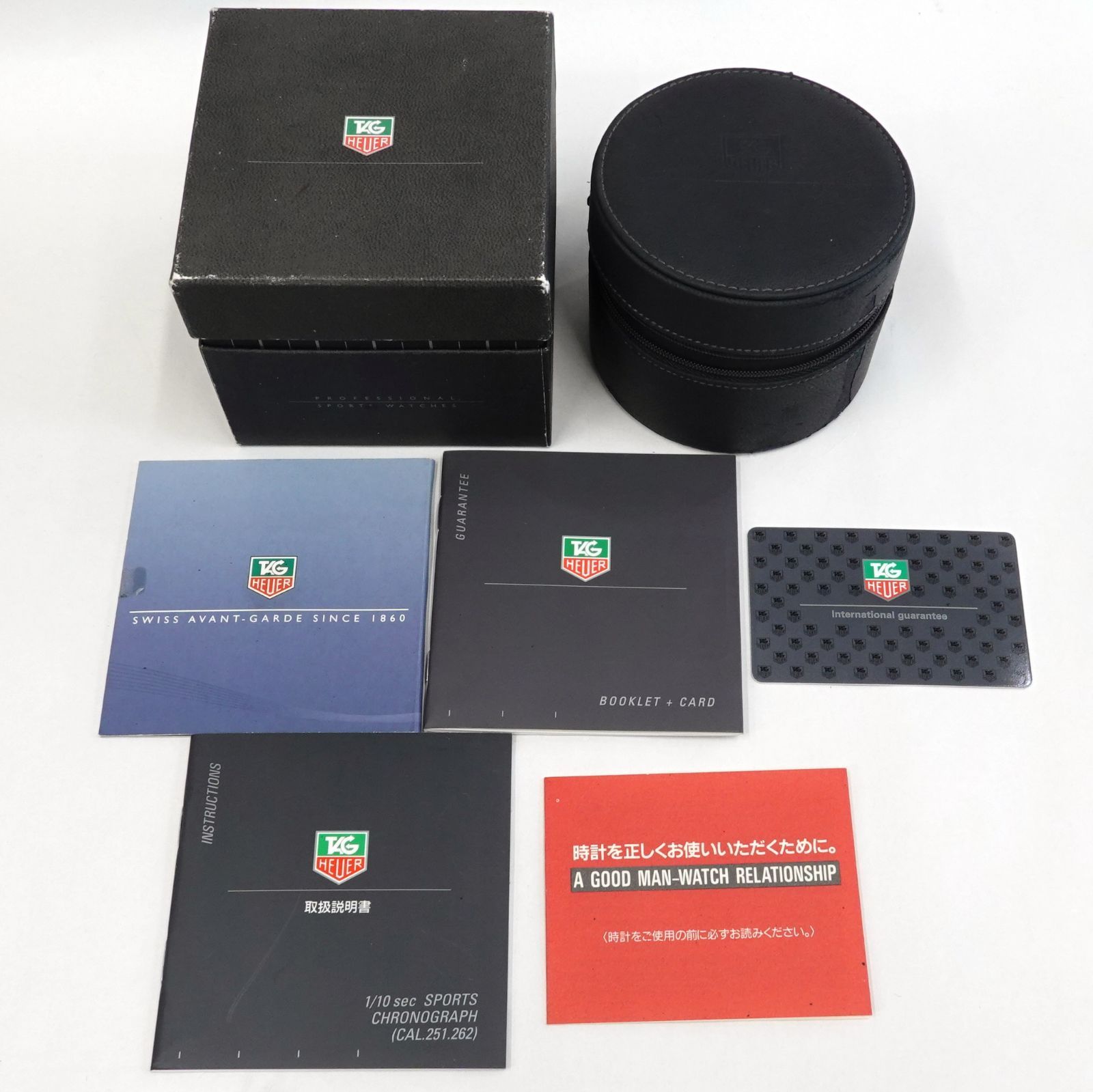 タグホイヤー TAG HEUER 】腕時計 CJ1110 リンク クォーツ SS ブラック