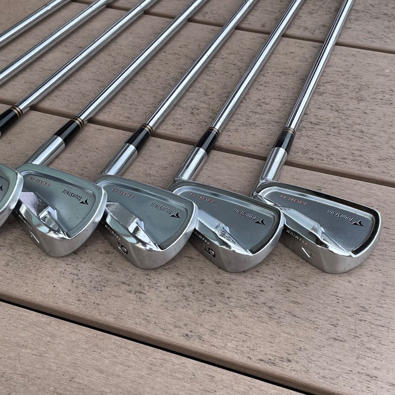 ツアーステージ X-BLADE PREMIUM FORGED アイアン7本セット X-BLADE