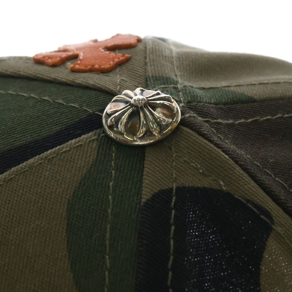 CHROME HEARTS (クロムハーツ) CH HAT クロスパッチベースボール 
