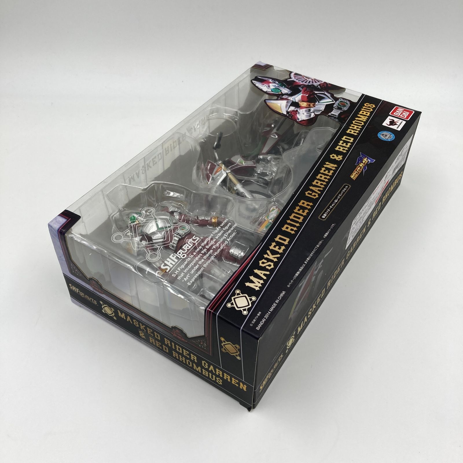 BANDAI - 仮面ライダーギャレン&amp;レッドランバスセット Amazon.co.jp: TAMASHII NATIONS S.H.フィギュアーツ 仮面