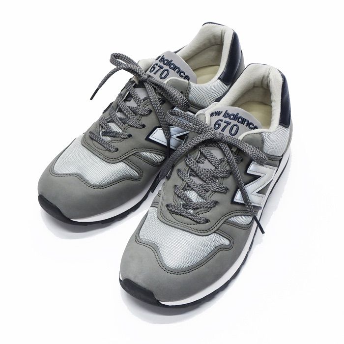 New Balance M670GNS メンズ スニーカー Gray Made in UK 