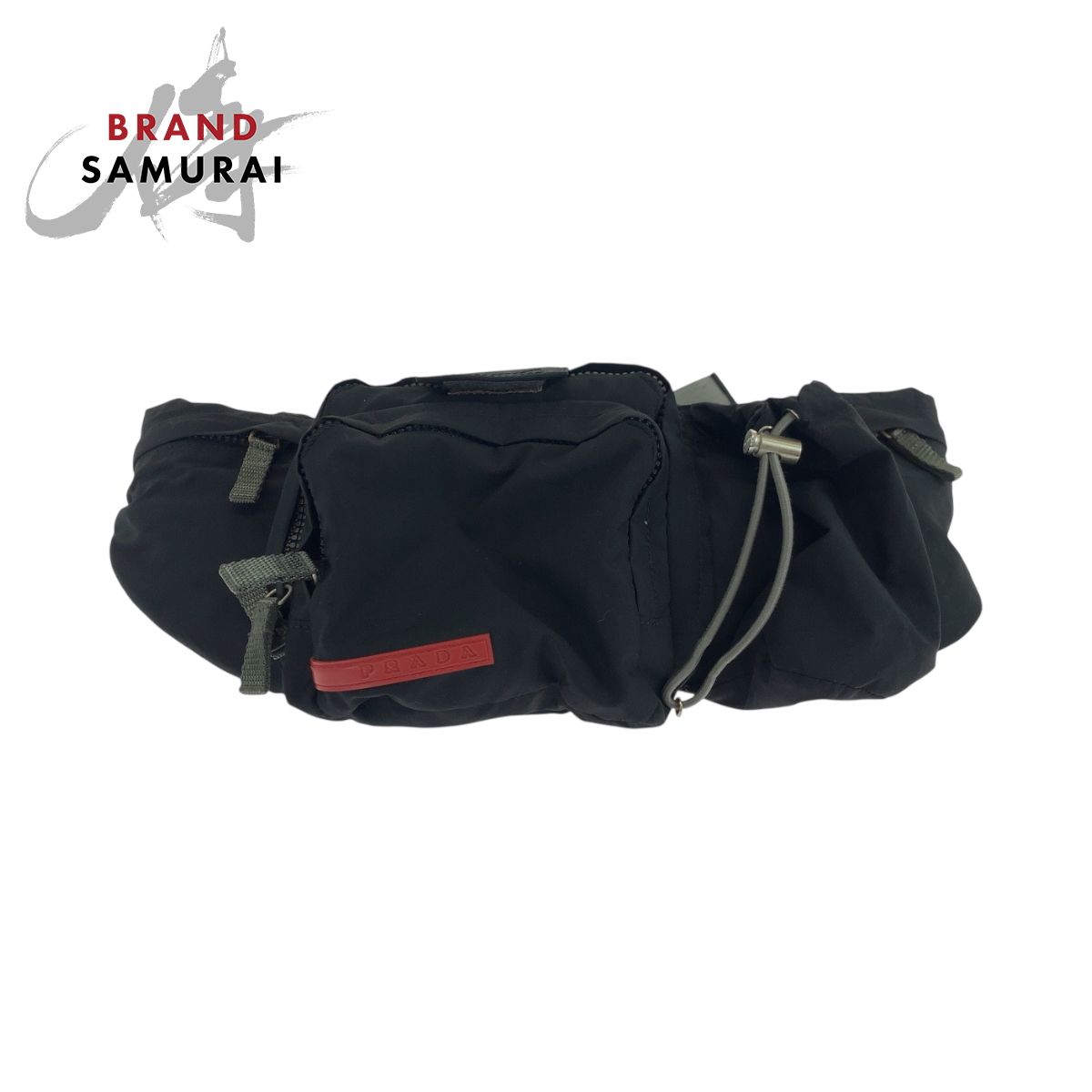 PRADA プラダ プラダスポーツ ブラック 黒 シルバー金具