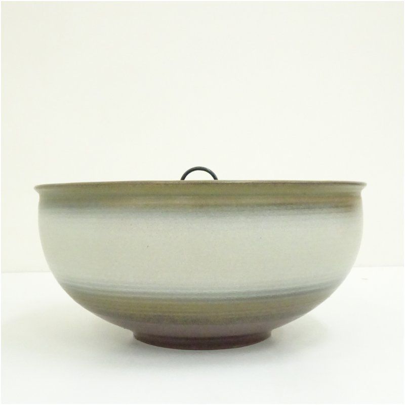 丹波焼 市野元和造 土部釉彩平水指 共箱 水指し 茶道 茶道具 おしゃれ 水差し 抹茶 インテリア 茶器 水器 お茶 骨董 茶会 夏 IMPECCABLEHEALTHCARESERVICES_COM