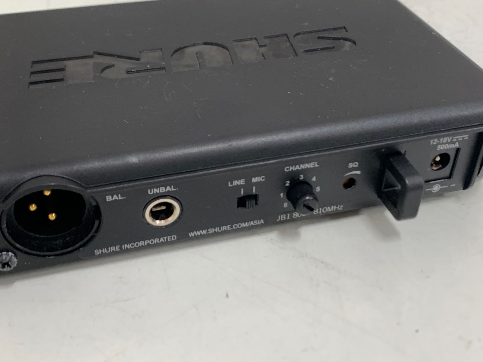 usa製 SHURE ワイヤレスシステム用 受信機 SVXシリーズ SVX4J シングルチャンネル ダイバーシティ SVX4J-JB1 一年中大特価。