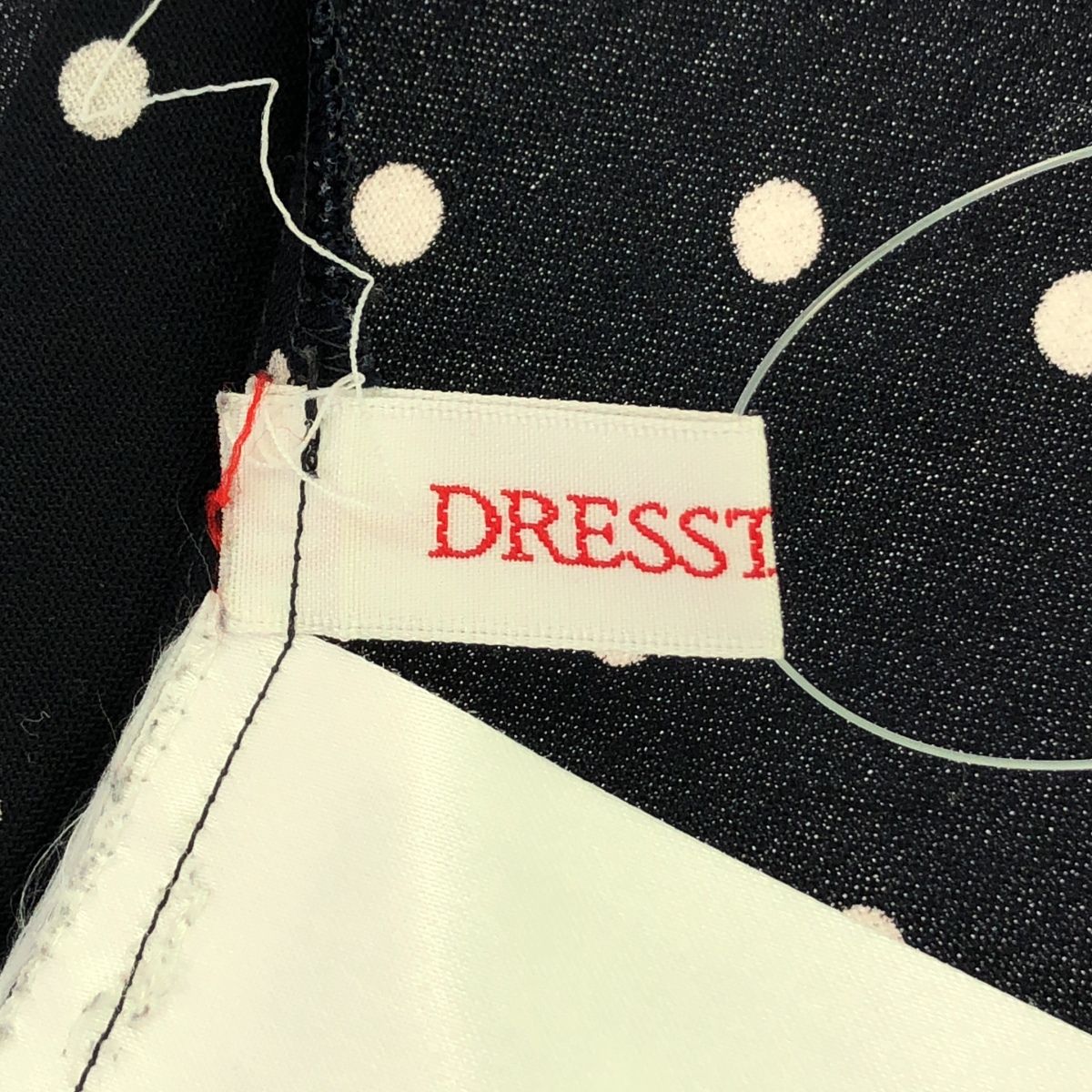 Dressterior ドレステリア ドットナローフレアスカート 085