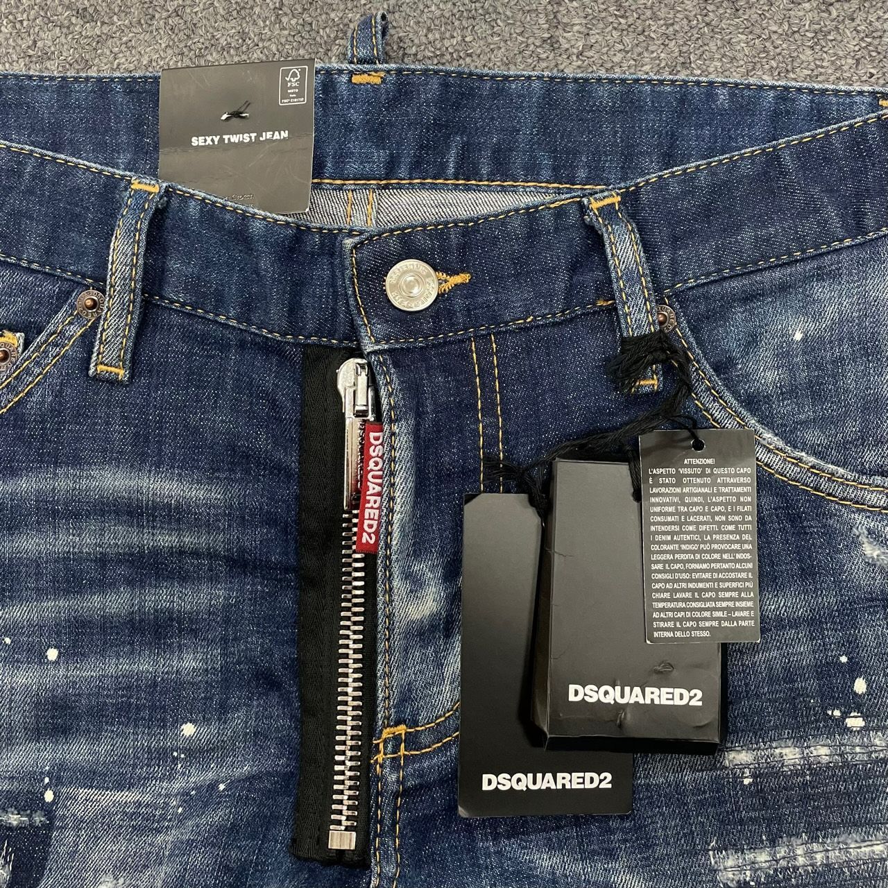 定価104500円 国内正規 未使用 DSQUARED2 22SS Dark Reveal Wash Sexy 