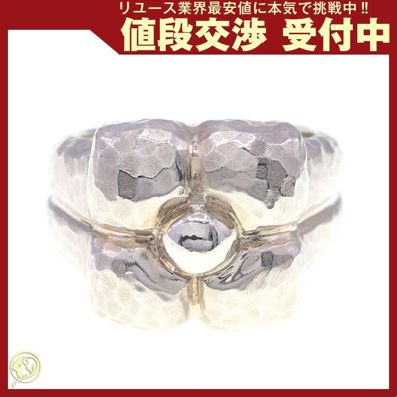 ★SALE★【ティファニー】ハマード　フラワー　リング　１１号　2228 ☆SALE☆【ティファニー】ハマード フラワー リング 11号 2228