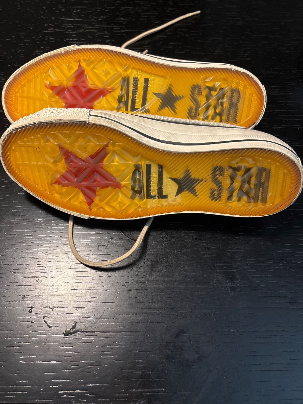 Rare Rare Converse X John Varvatos ALL STAR OX Gray Leather x Fabric All Star Converse John Barbados 24.5 cm Mens Womens Unisex Sneakers