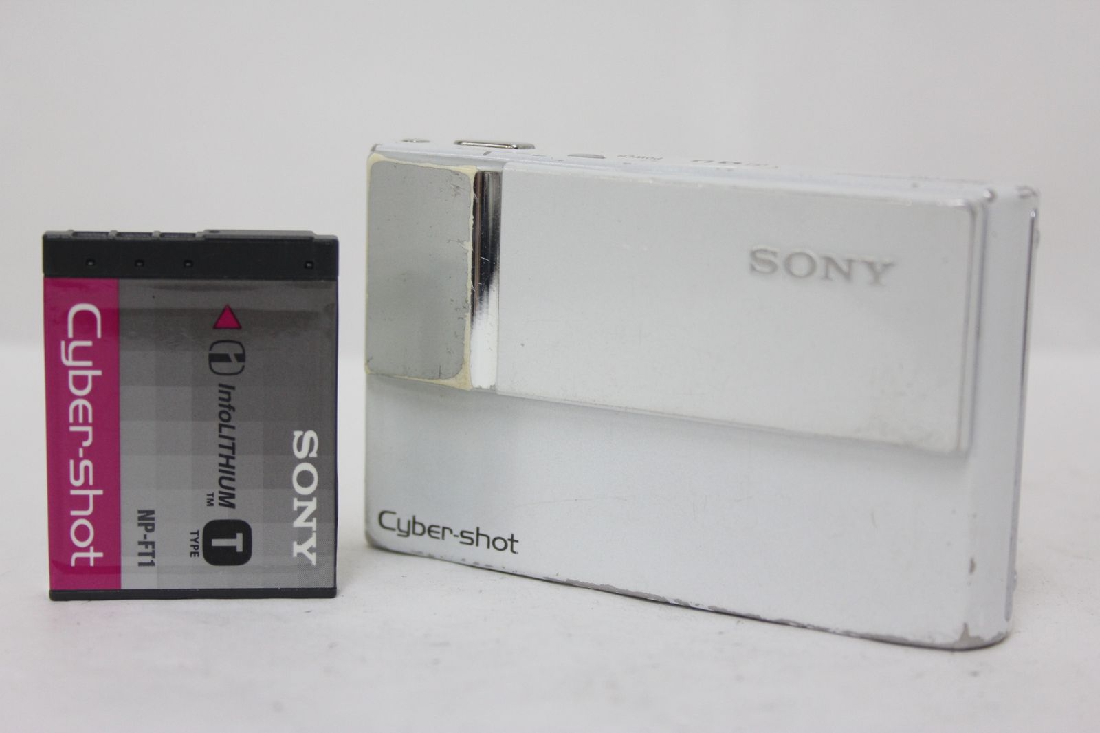 返品保証】 ソニー SONY Cyber-shot DSC-T10 ホワイト 3x バッテリー付き コンパクトデジタルカメラ v7698 - メルカリ