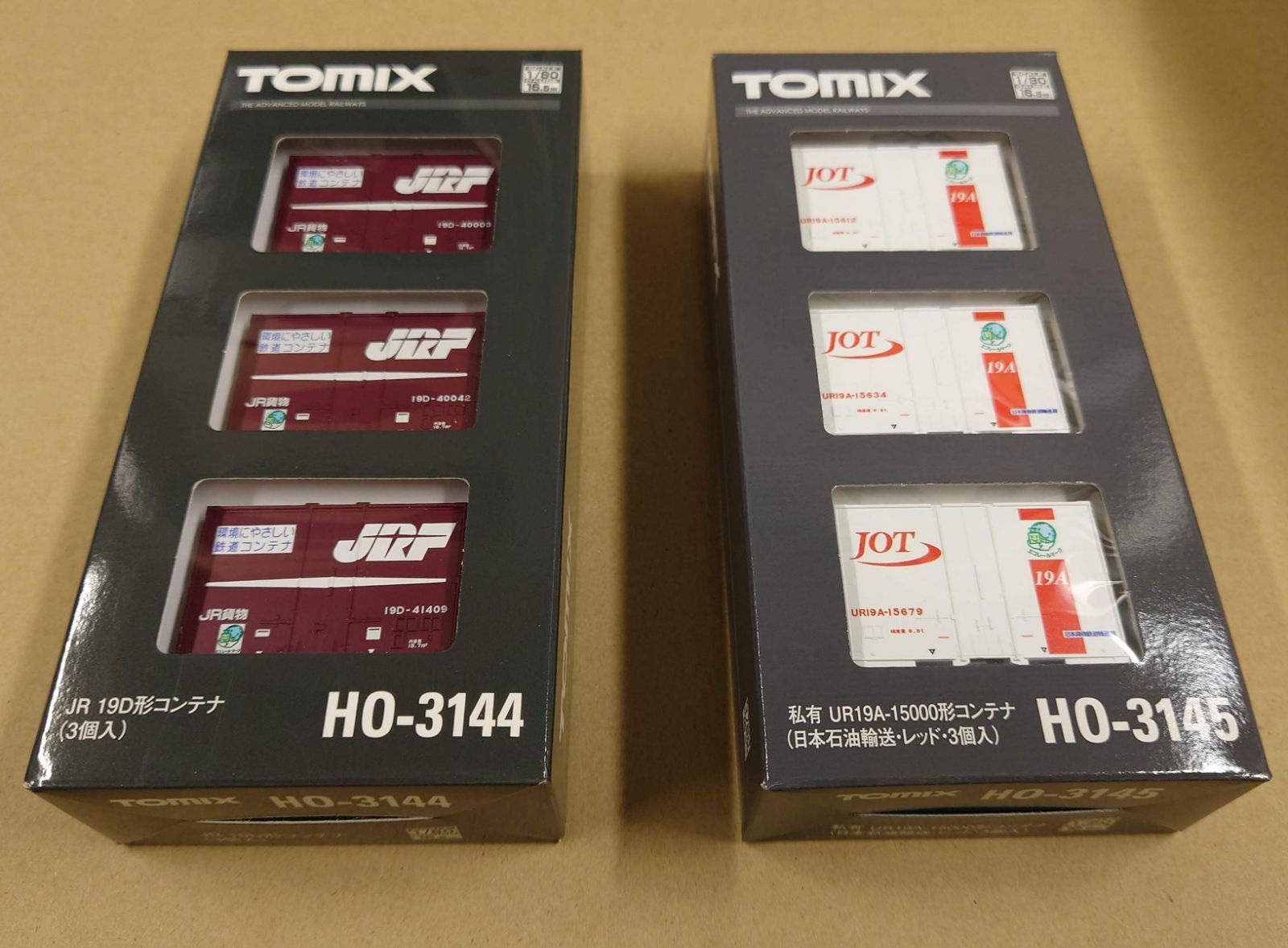 TOMIX HO-3144 JR 19D形コンテナ(3個入)を2セット - メルカリ