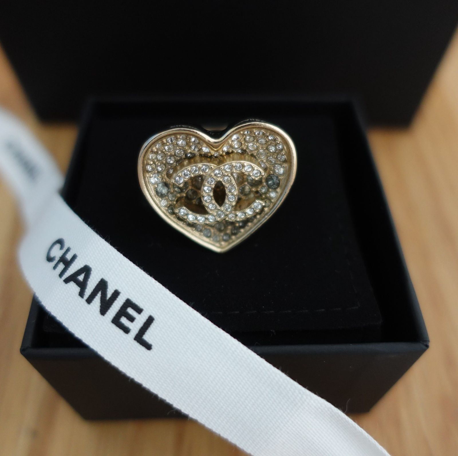 CHANEL ハート　リング ハート CHANEL(シャネル) 指輪・リング(レディース) - 海外通販