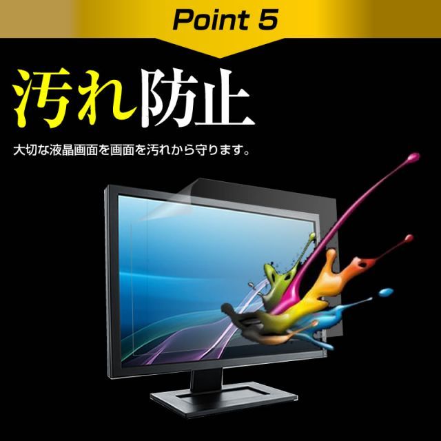 Titan Army TitanView Pro 4K V32D4U PRO [32インチ] 保護 フィルム カバー シート 指紋防止 クリア 光沢 液晶保護フィルム メール便送料無料