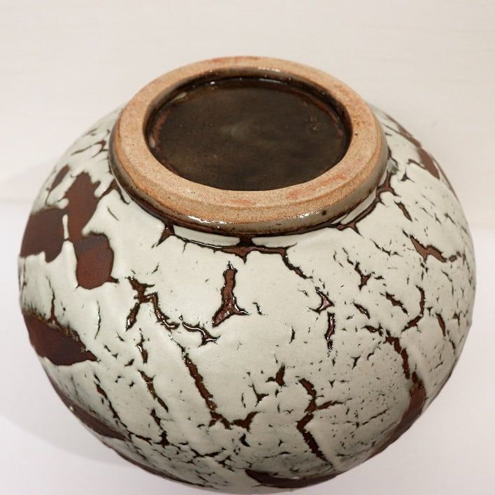 益子焼 花瓶 益子焼⚫︎ 花瓶 塚本窯 (箱サイズ20×20×29) - メルカリ