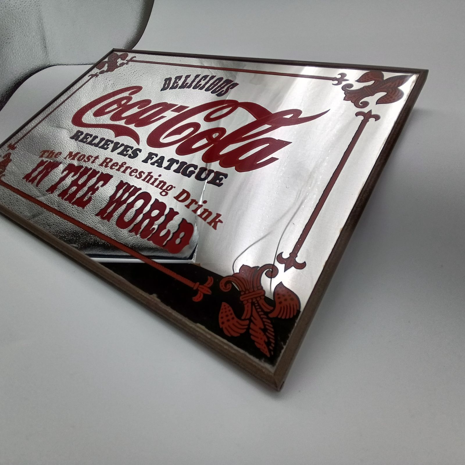 コカコーラ  パブミラー 鏡 Coca Cola コカコーラ パブミラー インテリア ウォールミラー 鏡
