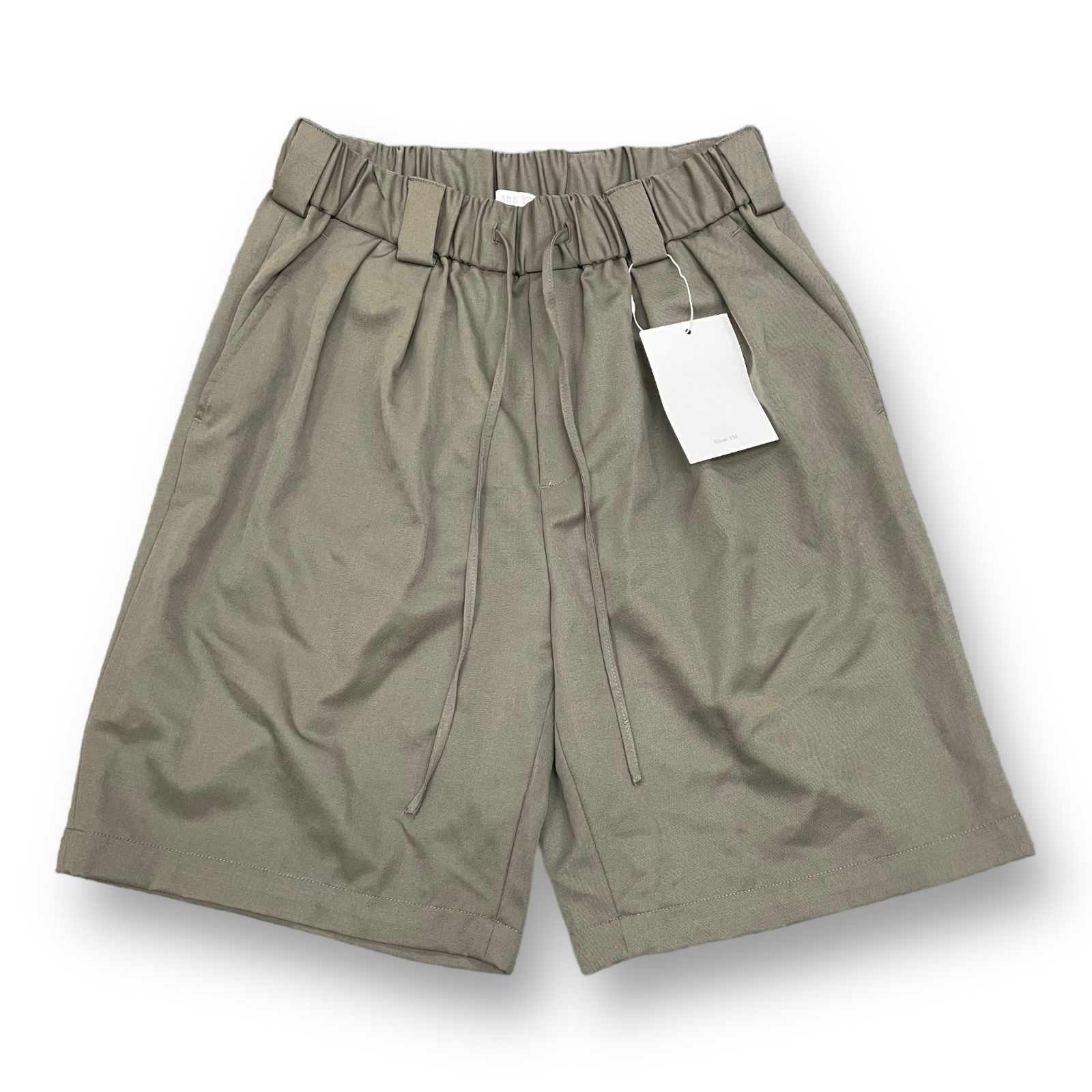 定価29700円 未使用 Blanc YM 23SS Wide Easy Half Trousers 定価29700円 未使用 Blanc YM 23SS Wide Easy Half Trousers