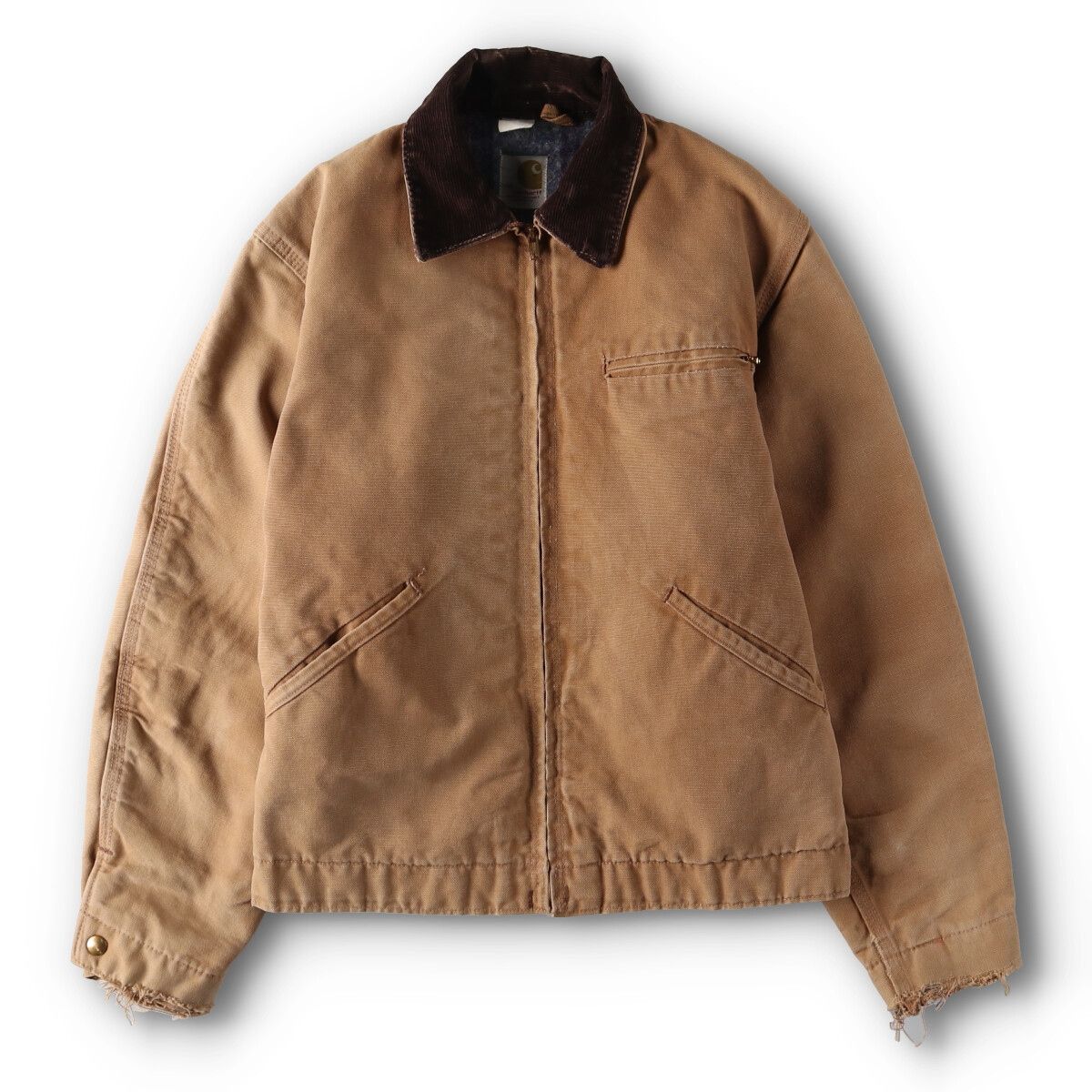 古着 70年代 カーハート Carhartt デトロイトジャケット プリントタグ  