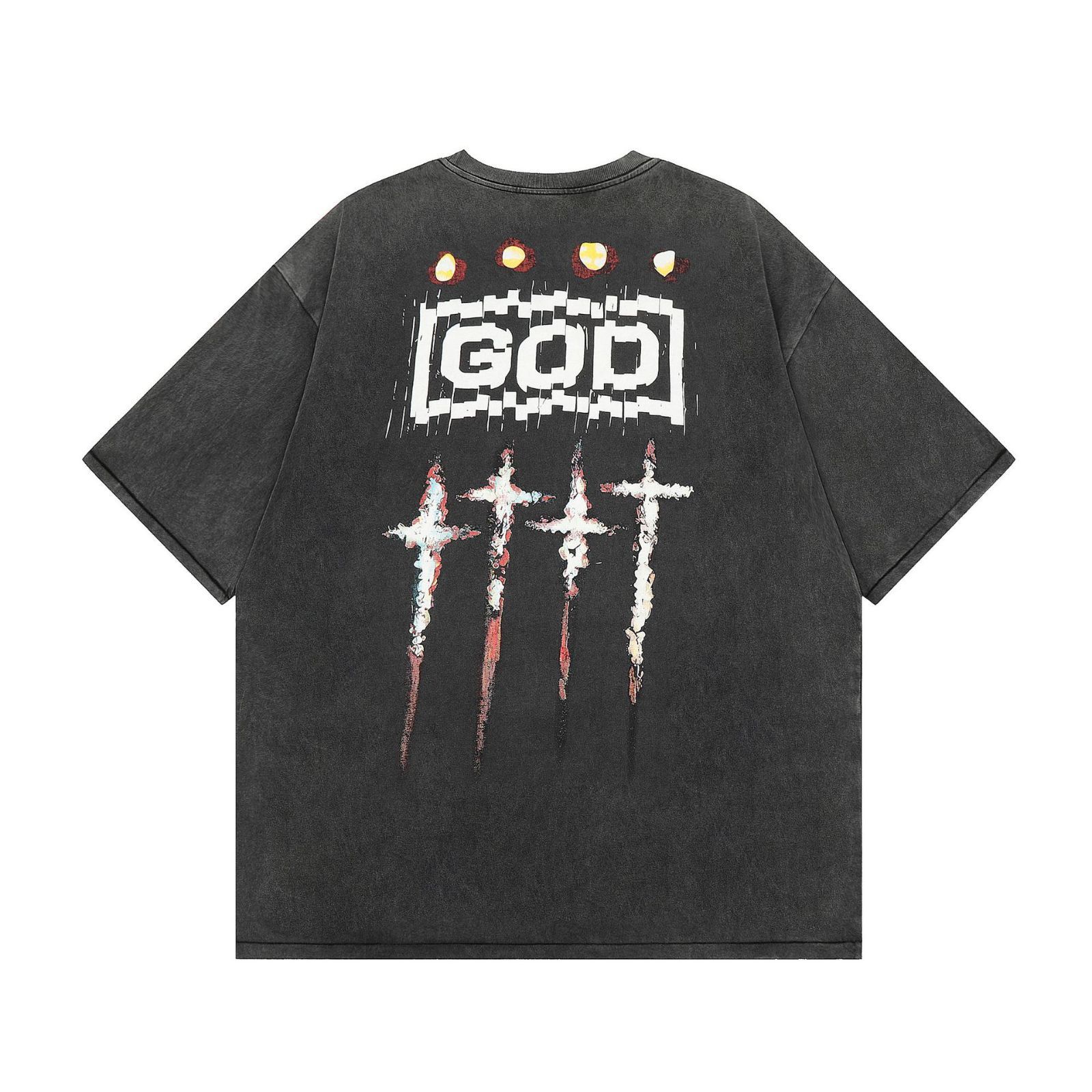 新品 SAINT MICHAEL x FORSOMEONE GOD SS TEE コラボ BLACK SWAY着用 JP THE WAVY着用 T-Pablow着用  7268 - メルカリ