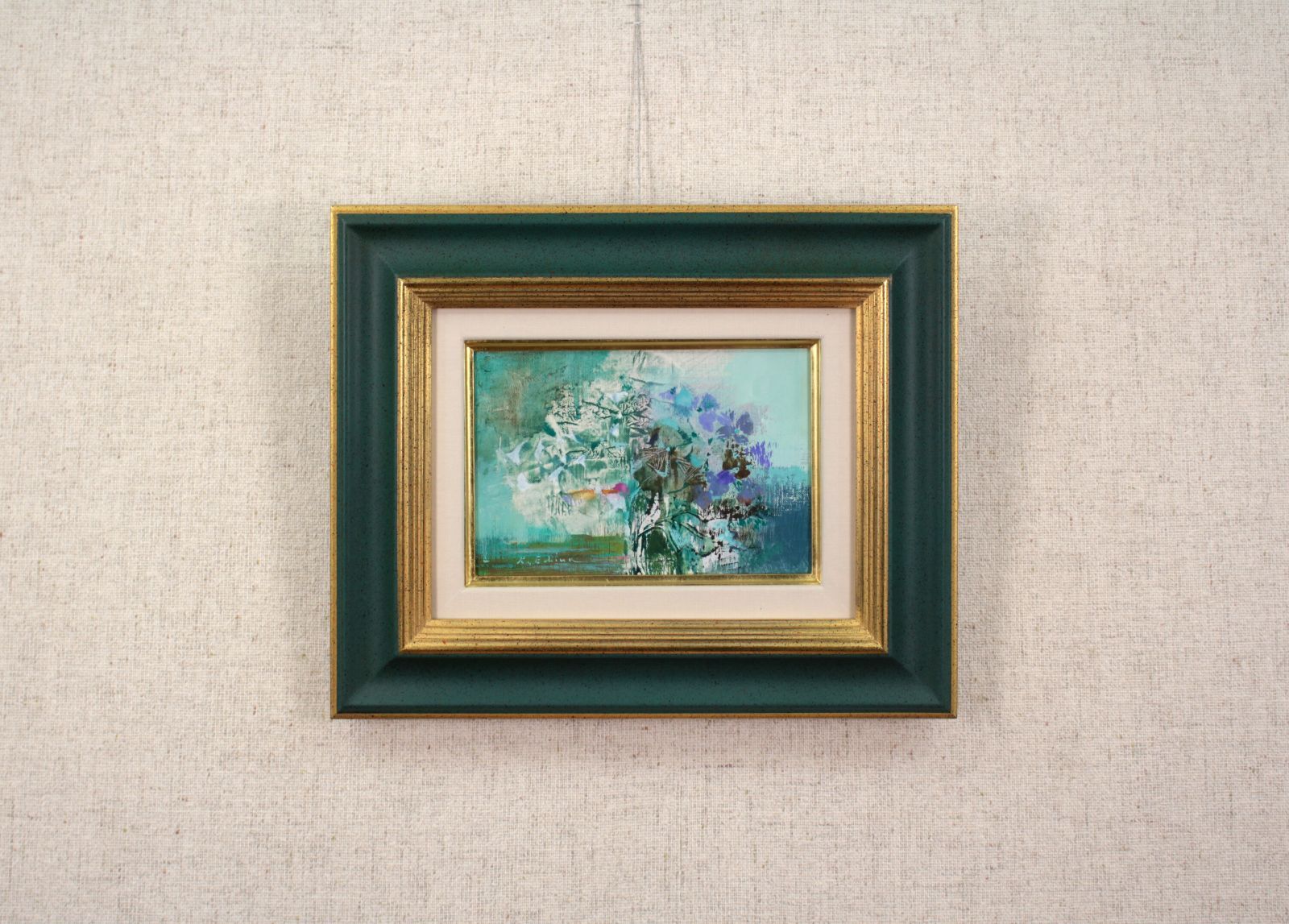 蝦名協子『紫陽花の頃』油彩画【真作保証】 絵画 Amazon.co.jp: 蝦名協子『紫陽花の頃』油彩画真作保証 絵画