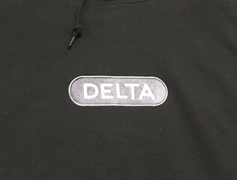 2022年ss☆DELTA DECK LOGO HOODIE☆ブラック - メルカリ 