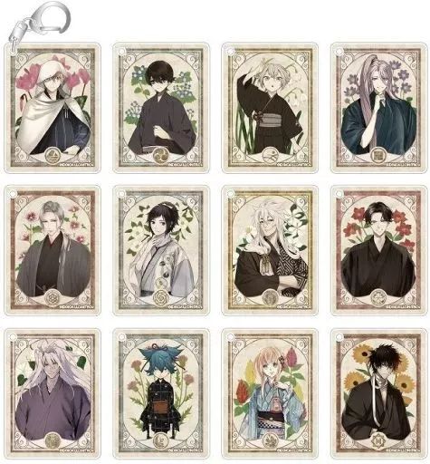  【中古】キーホルダー 全12種セット 「刀剣乱舞-ONLINE- 華こよみ絵巻 第四弾 アクリルキーホルダー」 キーホルダー・アクリルキーホルダー