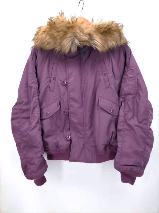 moussy フライトジャケットパープル