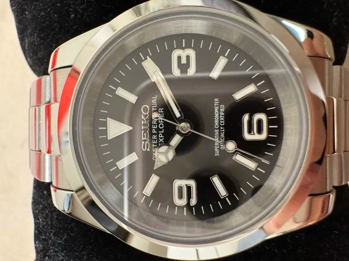 セイコー エクスプローラー カスタム mod seiko nh35 36mm セイコー