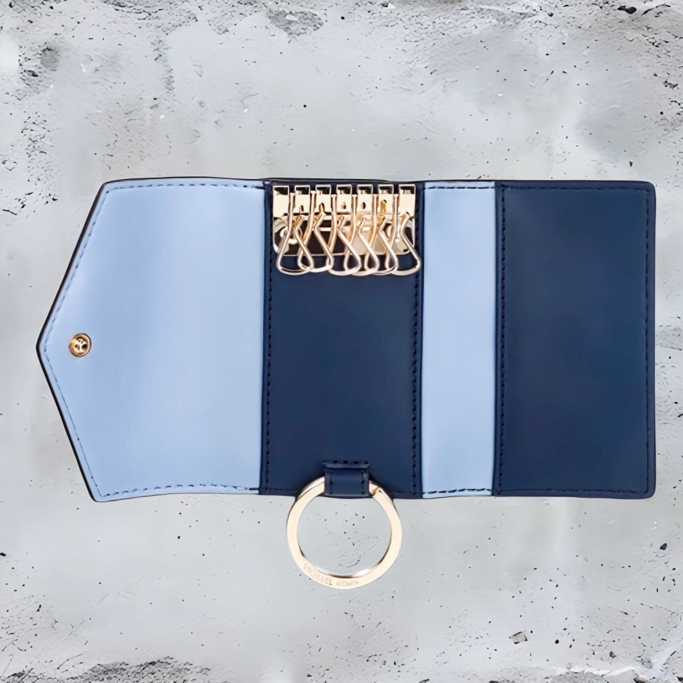MICHAEL KORS マイケルコース キーケース コインケース ペールブルー 
