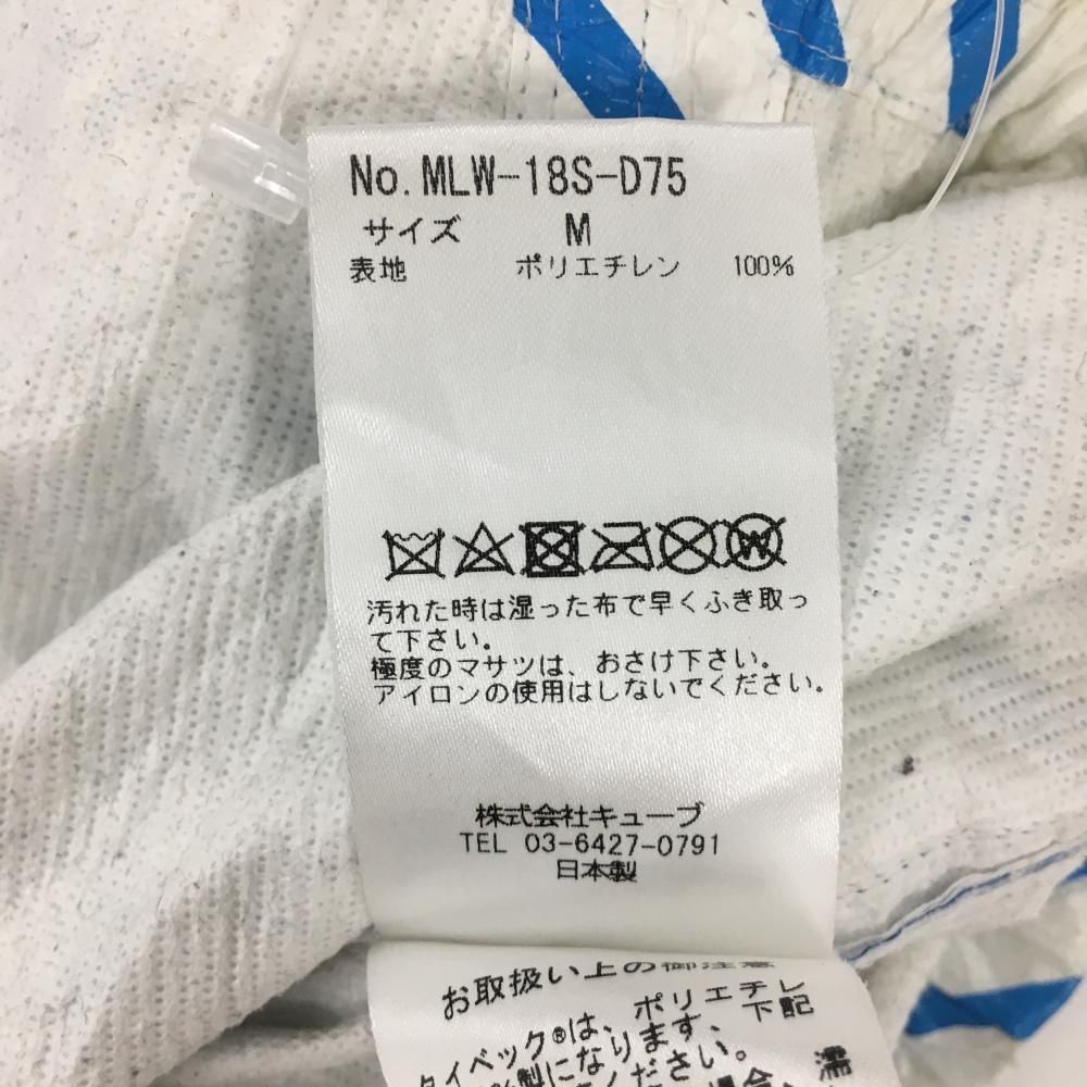 サイズ：36 MARK&amp;LONA マークアンドロナ ; ジップパーカー 総柄 ホワイト系 [240101431853] ゴルフウェア レディース ストスト サイズ：36 MARK&LONA マークアンドロナ ; ジップパーカー 総柄