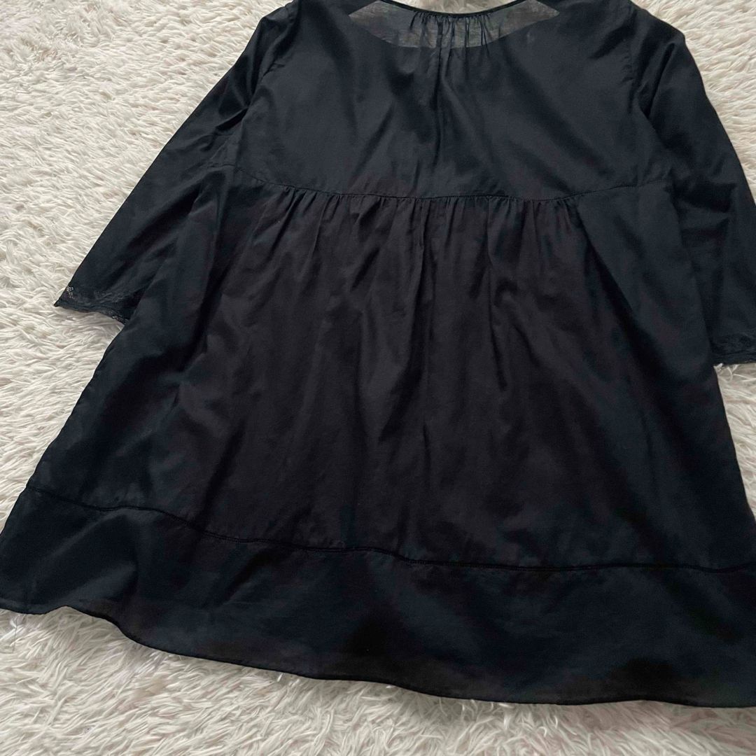 MACPHEE マカフィー トゥモローランド コットン 刺繍ブラウス レース 