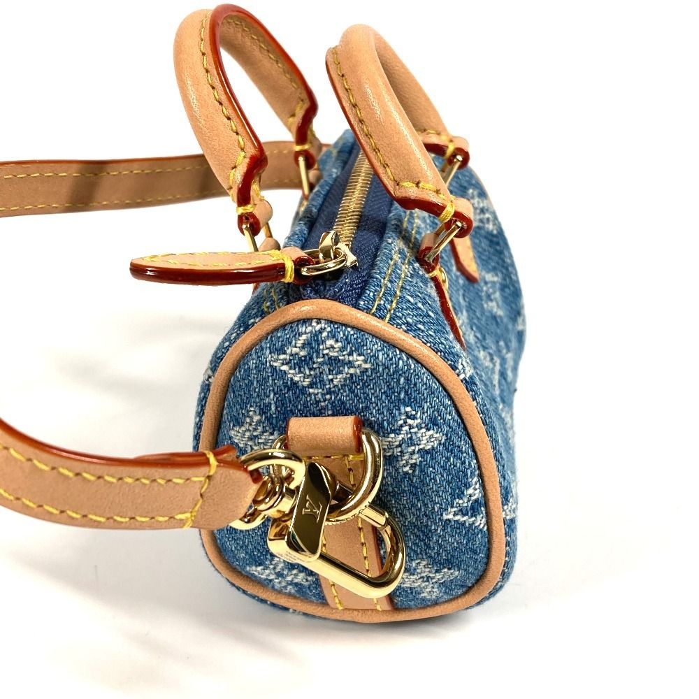 モノグラムデニムキャンバス ブルー