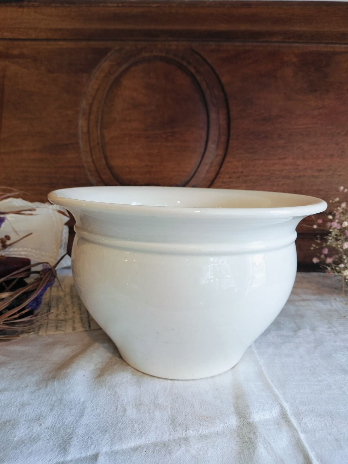 希少 美品 サルグミンヌ ポット フランスアンティーク 白コーヒーポット