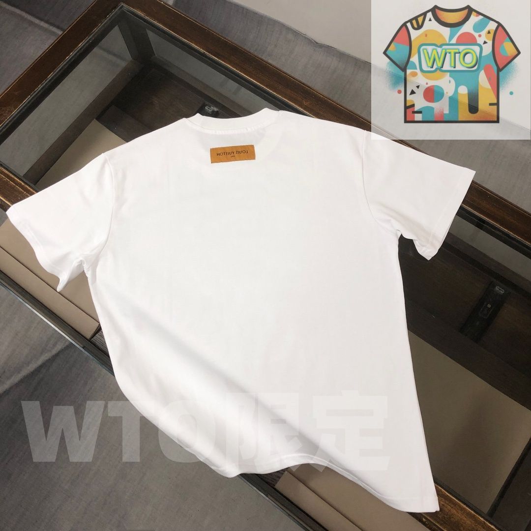 LOUISVUITTONロゴ プリントTシャツ 本日限定特価】Louis Vuitton 春夏 ロゴプリントTシャツ [本日