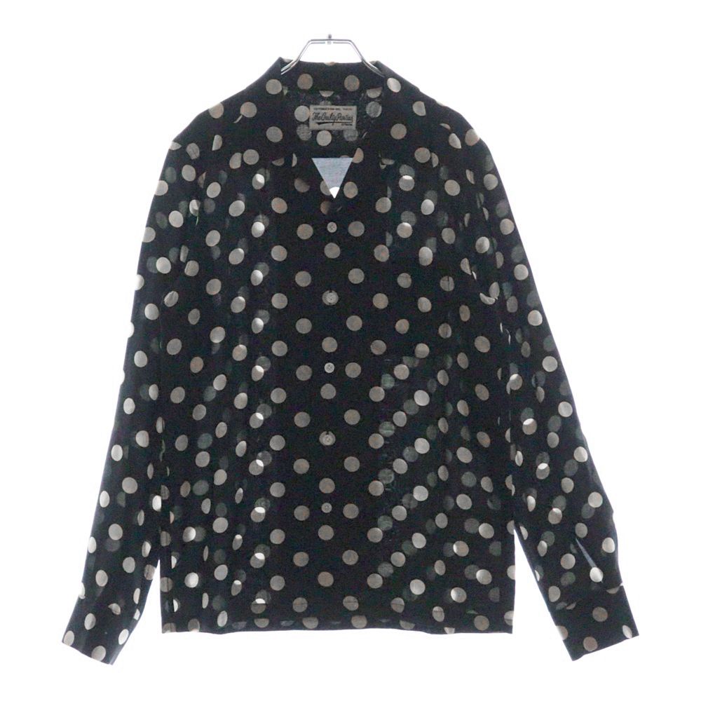 WACKO MARIA (ワコマリア) 12AW DOTS OPEN COLLAR SHIRT ドット シルク