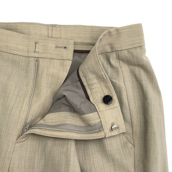 ライト カチリラ ノーラペル ジャケット／テーパード パンツ ◇No07