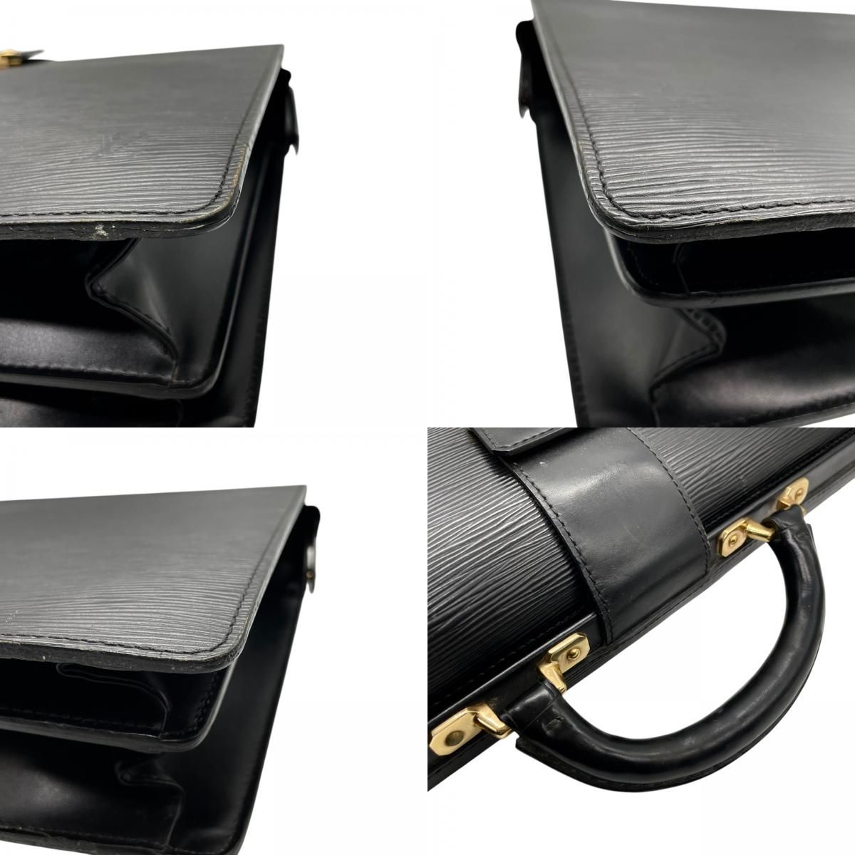 美品 LOUIS VUITTON ルイヴィトン ビジネスバッグ エピ セルビエット