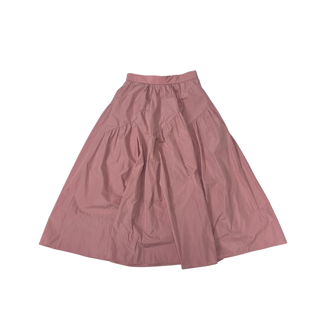 完売品✨　ANAYI 25SS タフタ切替ティアードスカート　ピンク　38 25ss、新品未使用品タグ付き）ANAYI（アナイ） タフタ切替