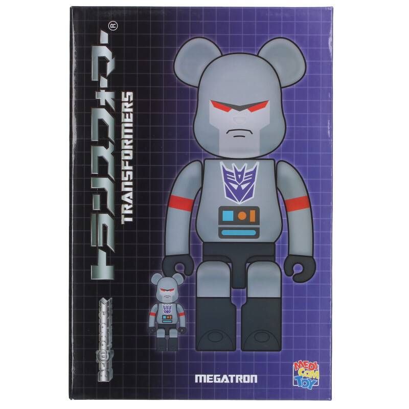 ベアブリック BE@RBRICK MEGATRON 100% & 400% メガトロンセット