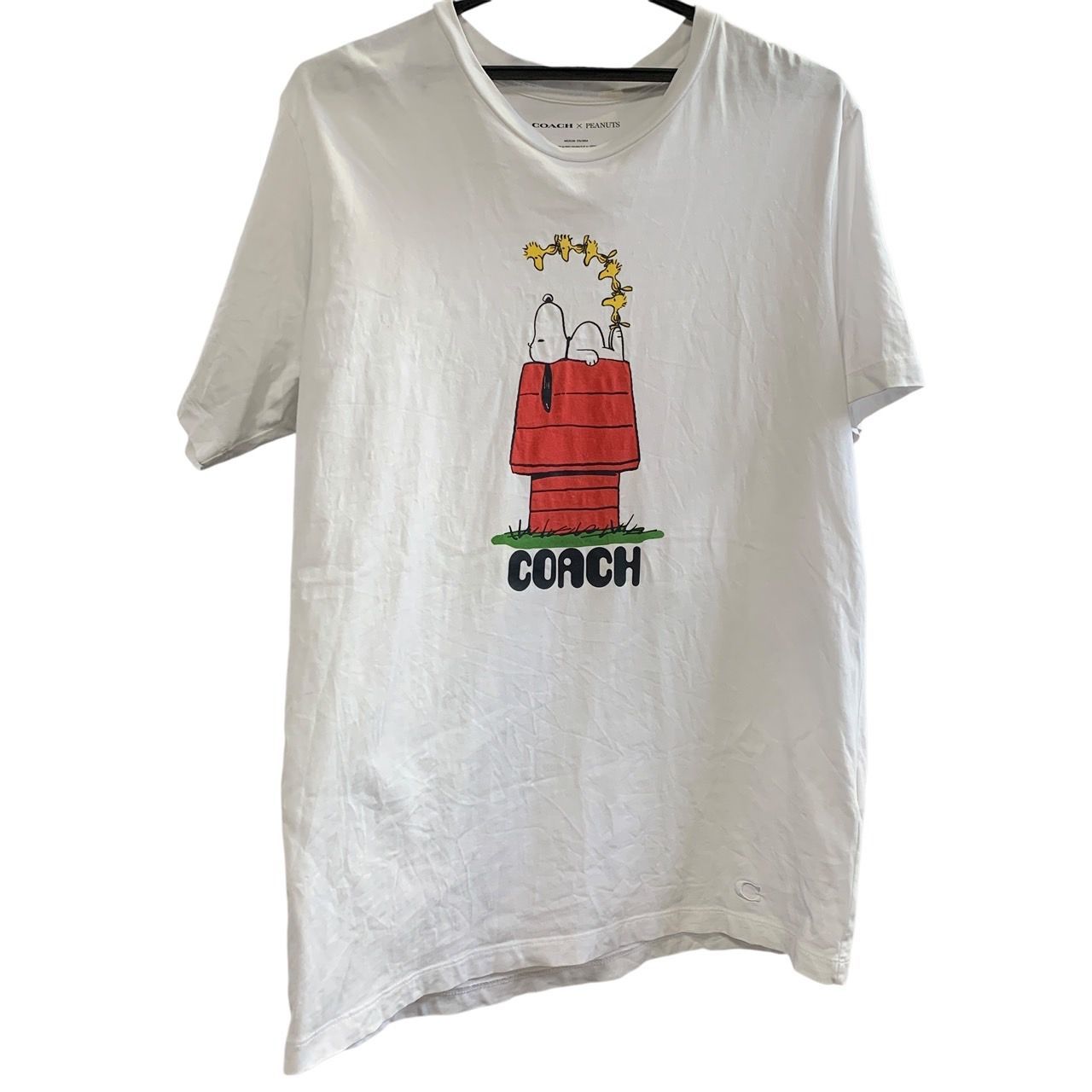 ♪2921 COACH コーチ COACH×PEANUTS Tシャツ スヌーピー コラボ
