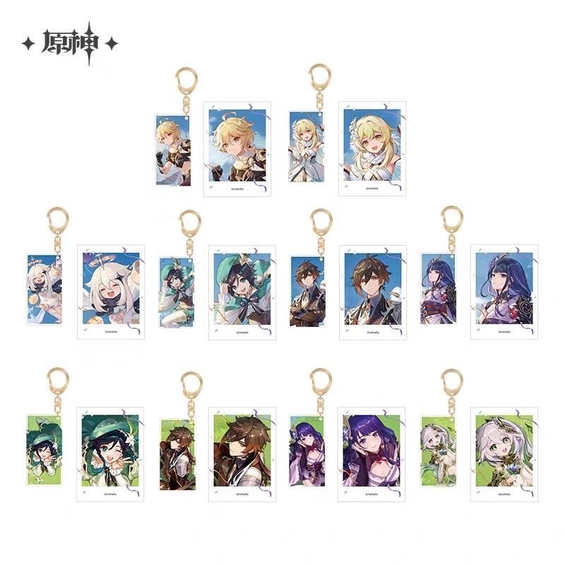 原神公式グッズ 正規品 2点セット アクリルキーホルダー
