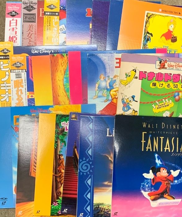 送料込 レーザーディスク LD ディズニー他20枚 LDファンタジア