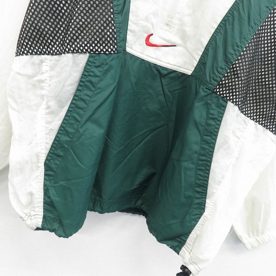 ナイキ NIKE アノラック ナイロンジャケット ハーフジップ ロゴ