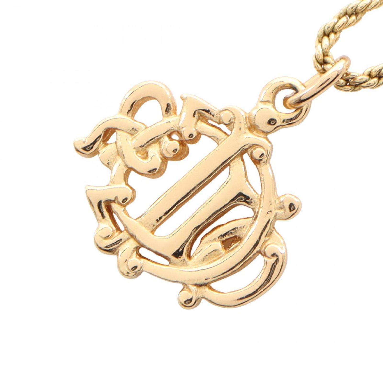Dior ゴールドメッキ ネックレス Dior ゴールドメッキ ネックレス - メルカリ