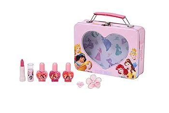 【中古】(非常に良い)レイス(Race) ディズニープリンセス ティンカンメイクアップセット 6才以上 コスメ アクセサリー 231041