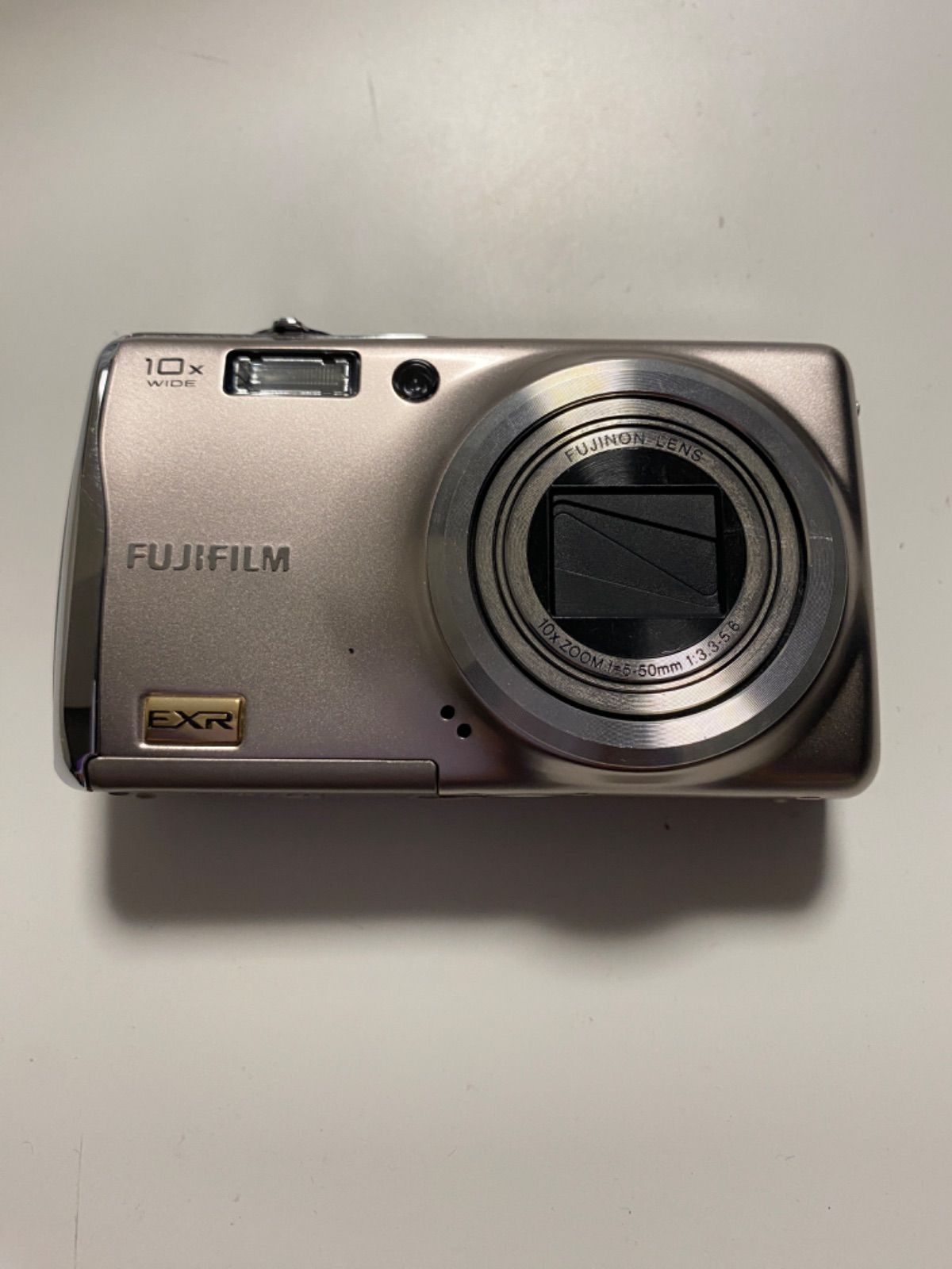 富士フイルム FINEPIX F80EXR（シルバー）コンパクトデジタルカメラ