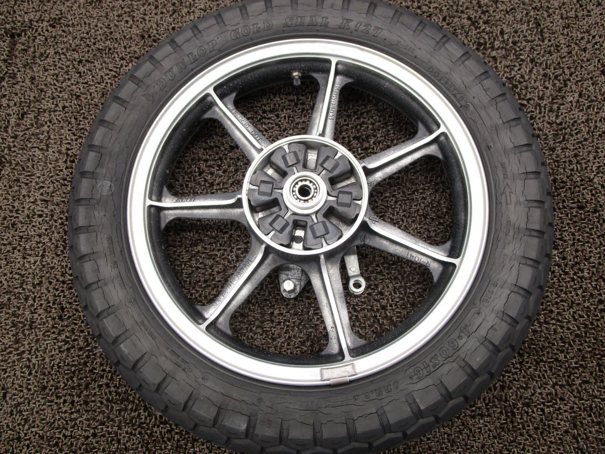 Z250LTD キャスト リアホイール ブレーキドラム □A7108 KZ250G カワサキ KZ250RE キャブ車